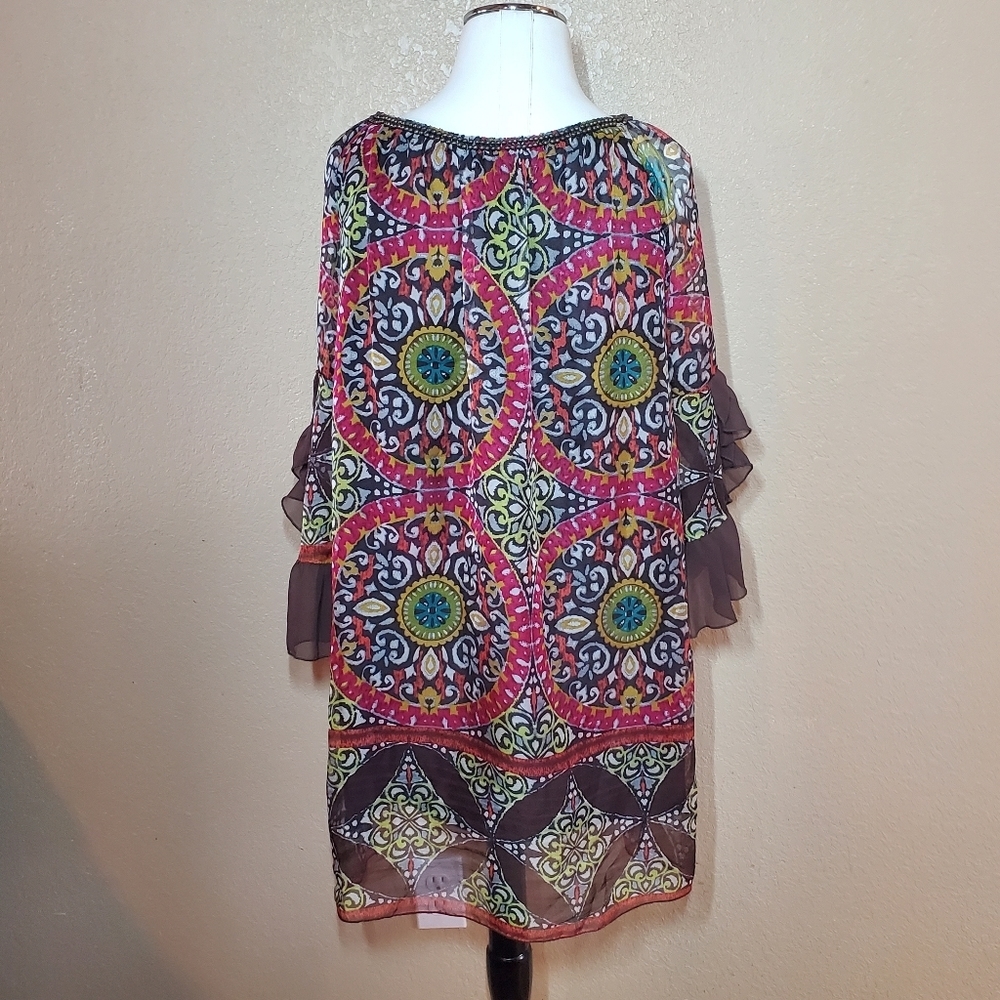 URBAN MANGOZ Tunic Dress Sz M - Picture 2 of 4